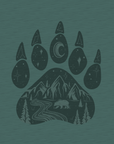 Bear Paw · Tonal · Cropped T-Shirt