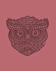 Zentangle Owl · Cropped Tank · Tonal