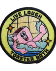 Live, Laugh, Toaster Bath・Patch