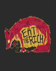 Eat The Rich · V-Neck Hoodie