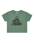 Bigfoot Flowers · Cropped T-Shirt