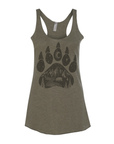 Bear Paw · Tonal · Racerback Tank