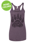 Bear Paw · Tonal · Racerback Tank