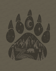 Bear Paw · Tonal · Racerback Tank