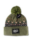 Slippery Pig · Cuffed Pom Beanie