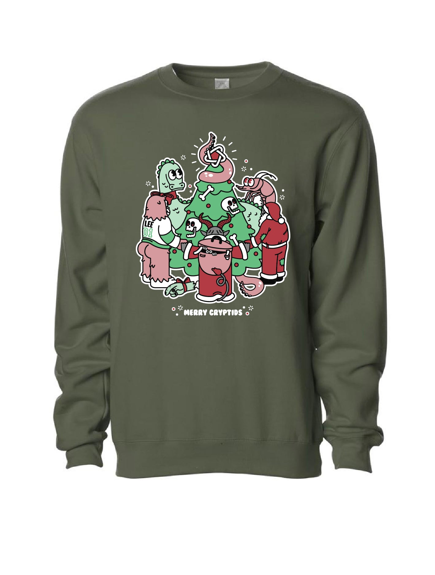 Merry Cryptids Holiday Sweater