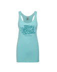 Melanie Peterson Puget Sound Ladies Tank Blue
