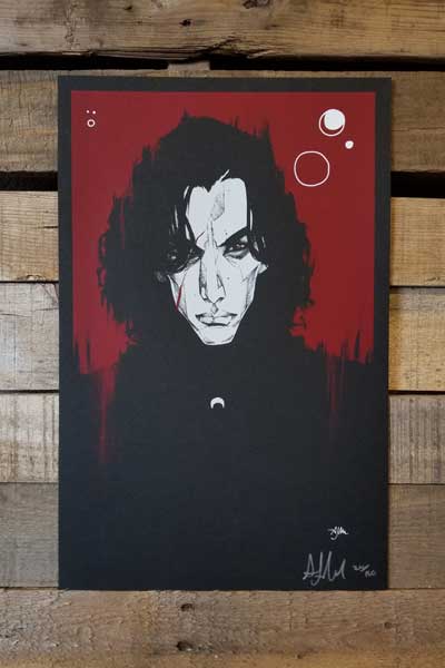 Kylo Ren Print Alex Murd