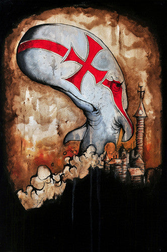Sean Dietrich World War Whale Print
