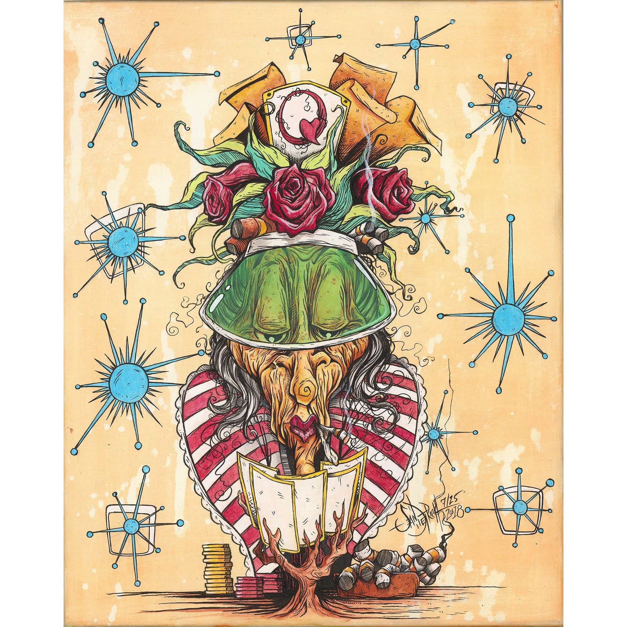 Sean Dietrich Red Queen Print