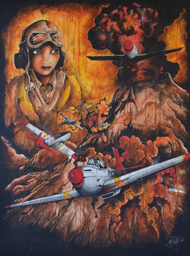 Sean Dietrich Tuskagee Airmen Pin Up